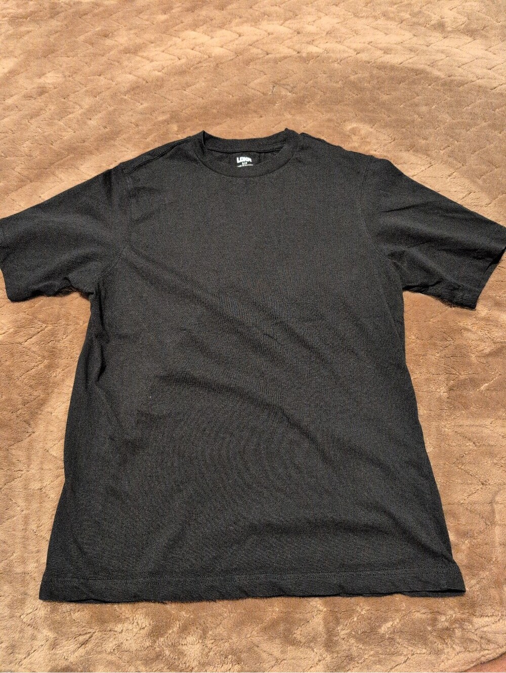 LCKR Black Cotton T-Shirt Size Small